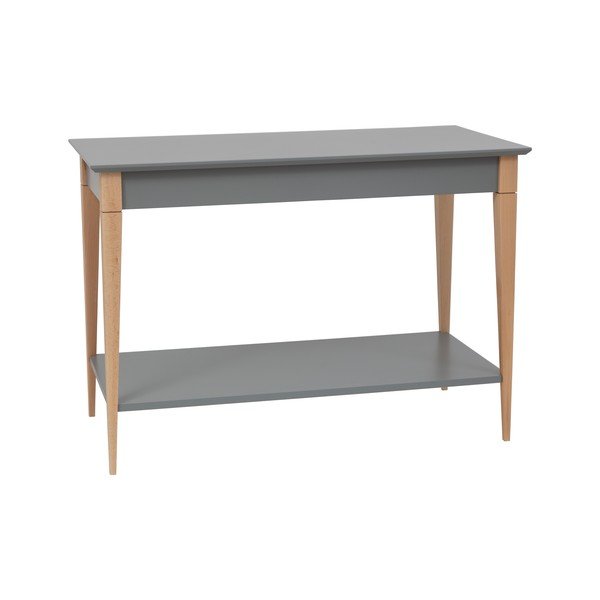 Masă tip consolă Ragaba Mimo, lățime 105 cm, gri-image-1