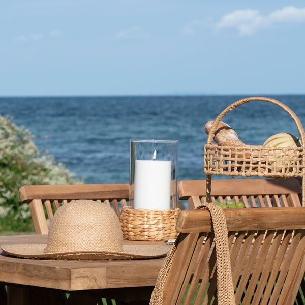 Felinar din zambilă de apă (înălțime 26 cm) Hurricane – House Nordic-image-1