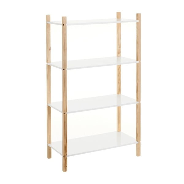 Bibliotecă de copii albă 60x106,5 cm – Casa Selección