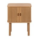 Noptieră în culoare naturală cu aspect de lemn de stejar Langley – Actona