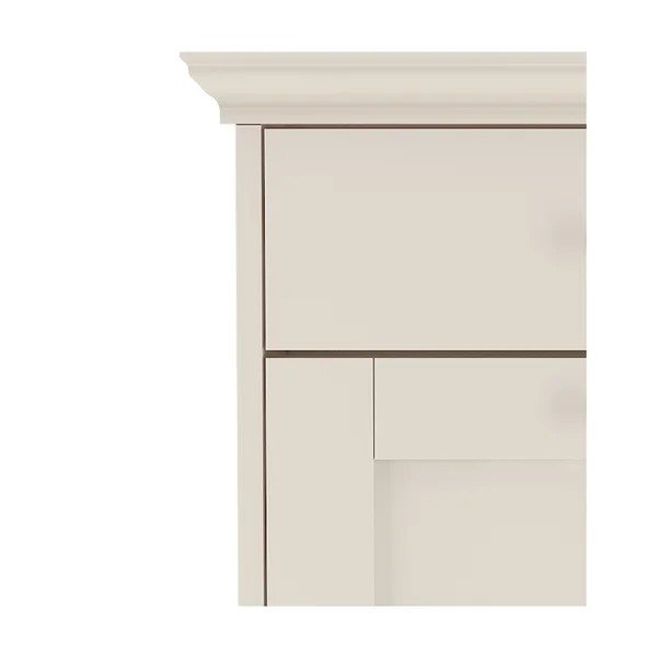 Pantofar bej cu deschidere înclinată cu aspect mat 80x105x30 cm Binz – Støraa-image-4