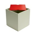 Cufăr roșu/verde deschis din lemn masiv de frasin 40x45 cm Vault – Hübsch