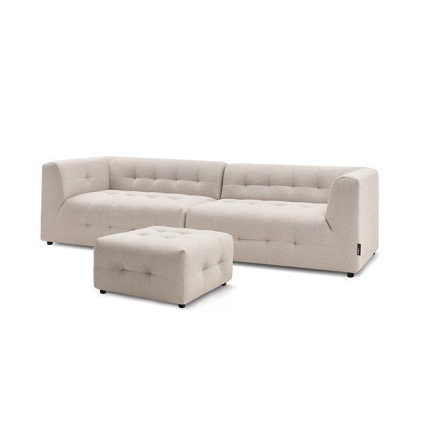 Canapea bej 324 cm Kleber - Bobochic Paris-image-4