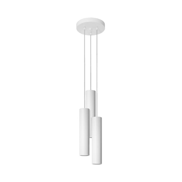 Lustră pendul albă ø 6 cm Castro – Nice Lamps