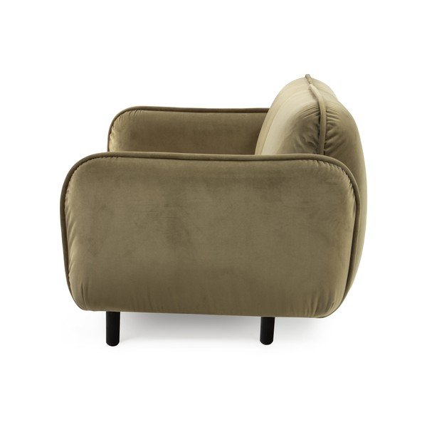 Canapea verde cu tapițerie din catifea 188 cm Bean – EMKO-image-3