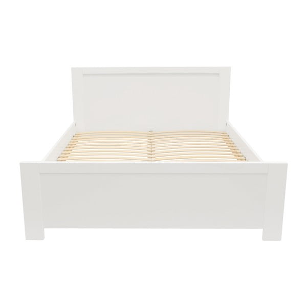 Pat dublu Mazzini Beds Sleep, 160 x 200 cm, alb-image-2