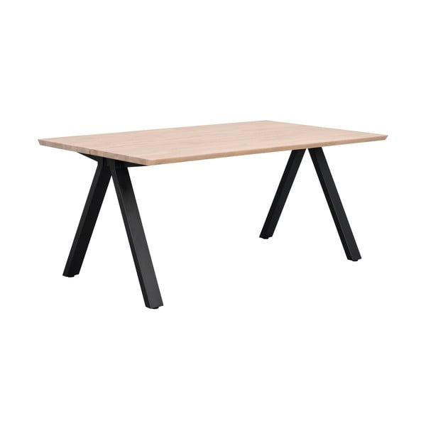 Masă de dining extensibilă cu blat din lemn de stejar 170x100 cm Carradale - Rowico-image-3