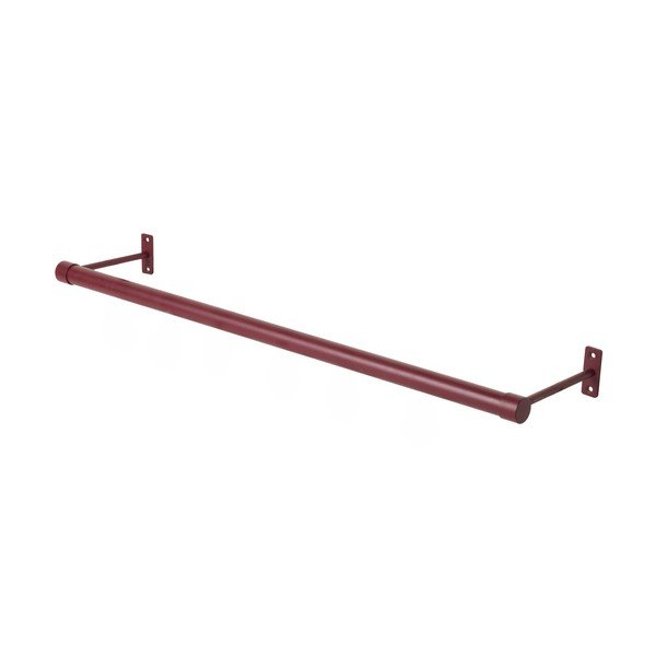 Cuier de perete burgundy din oțel inoxidabil 90 cm Hang-It – Mette Ditmer Denmark