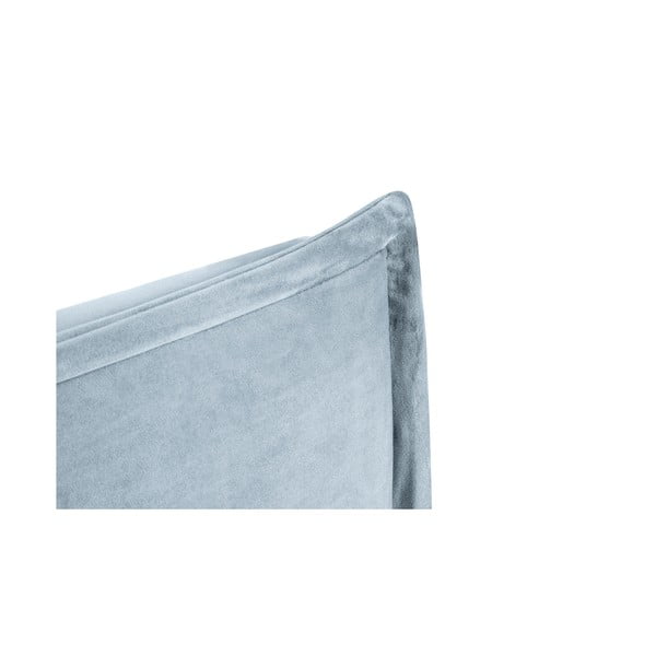 Tăblie de pat albastru-deschis 140x120 cm Monica – Milo Casa-image-3