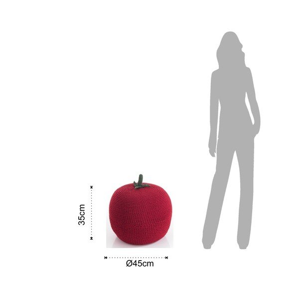 Puf pentru copii Tomasucci Tomato, roșu-image-1