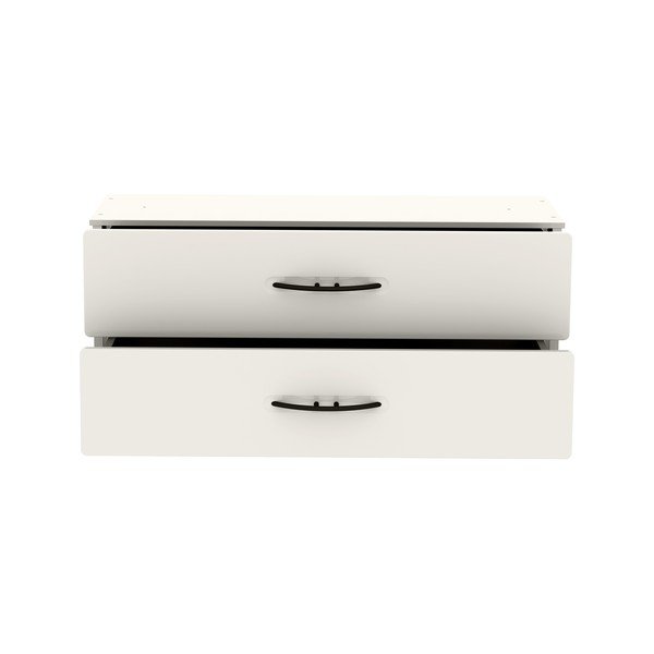 Componentă albă de dulap cu sertare  80x36 cm Dakota - Tenzo-image-4