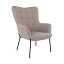 Fotoliu gri deschis wing Glasgow  – House Nordic