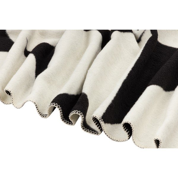 Pătură neagră/crem 150x200 cm Tul – noo.ma-image-4