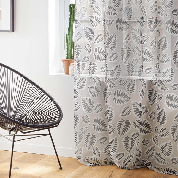 Perdea neagră/bej 140x280 cm Alma – douceur d'intérieur-image-3