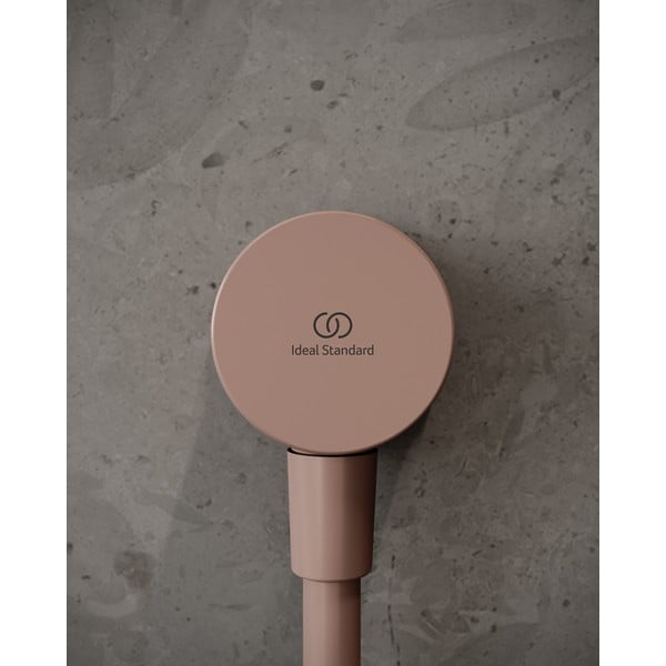 Componentă de conectare pentru duș roz-deschis din metal IdealRain – Ideal Standard-image-1