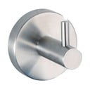 Cârlig argintiu mat de montat pe perete din oțel inoxidabil Bosio – Wenko