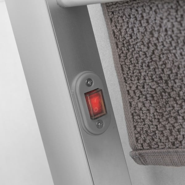 Suport electric pentru prosoape InnovaGoods Towel Rail, gri-image-3
