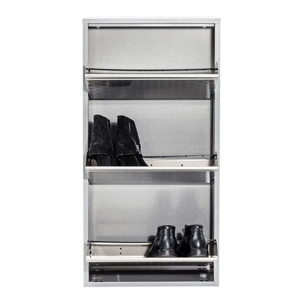 Pantofar metalic Kare Design Caruso, argintiu-image-3