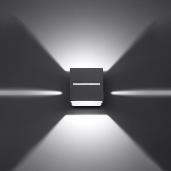 Aplică de perete gri Lorum – Sollux-image-3