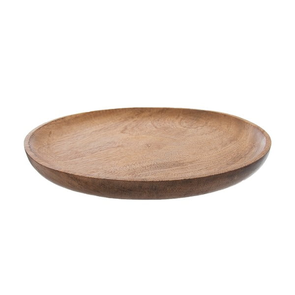Tavă din lemn ø 30 cm Mango – Orion-image-1