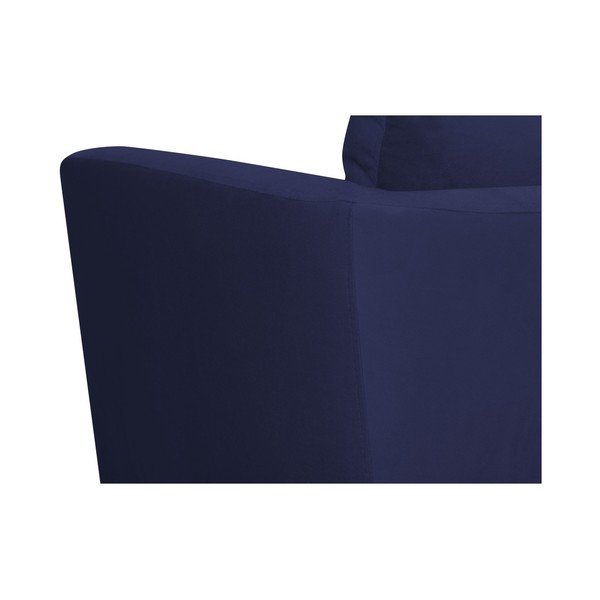 Fotoliu Mazzini Sofas Elena Cotton, albastru nautic-image-3
