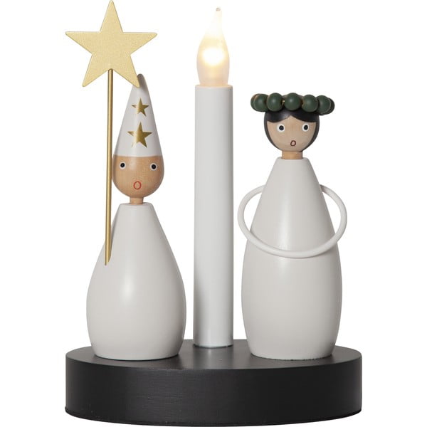 Decorațiune luminoasă alb-negru de  Crăciun Christmas Joy – Star Trading