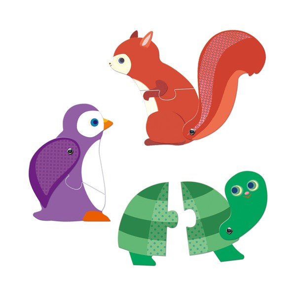 Puzzle pentru copii Djeco Duo Movement-image-2