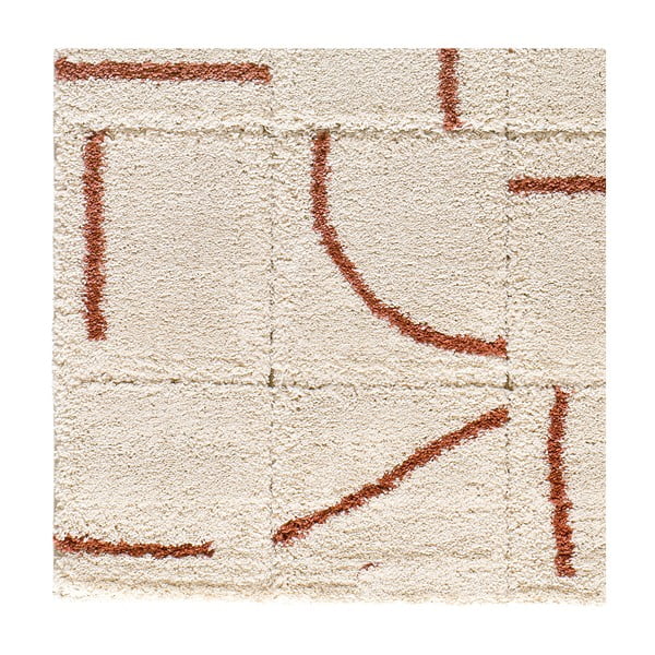 Covor cărămiziu-crem 160x230 cm Brenda – Universal-image-3