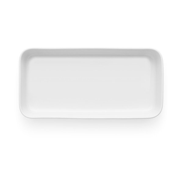 Platou servire din porțelan Eva Solo Legio Nova, 24 x 12 cm, alb-image-1