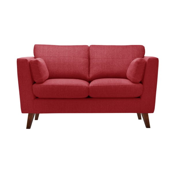 Canapea pentru 2 persoane Jalouse Maison  Elisa, roșu clasic