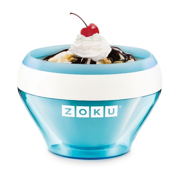 Aparat de făcut înghețată Zoku Ice Cream, albastru