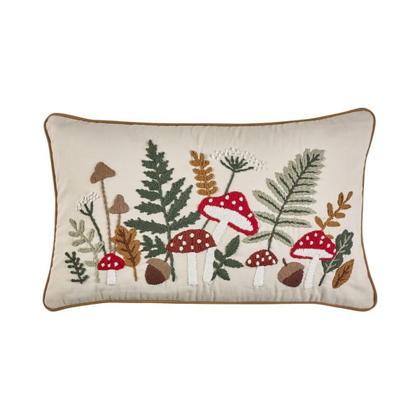 Pernă decorativă din bumbac 30x50 cm Embroidery Woodland – Catherine Lansfield