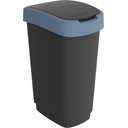 Coș de gunoi din plastic reciclat 50 l Twist - Rotho