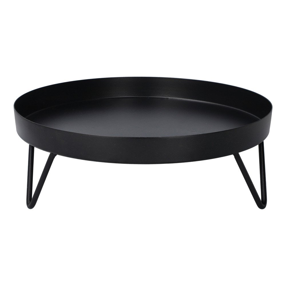 Tavă decorativă din metal ø 24 cm – Dakls