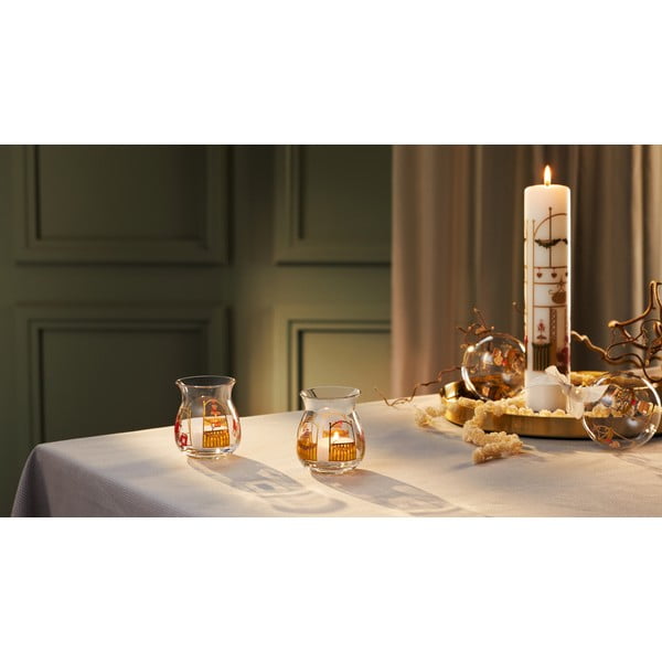 Glob de Crăciun suflat manual din sticlă ø 8 cm Annual Christmas Bauble – Holmegaard-image-1