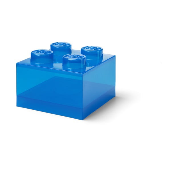Cutie de depozitare pentru copii albastră din plastic 25x25x18 cm – LEGO®