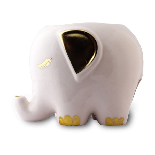 Vas multifuncțional din ceramică în formă de elefant Tri-Coastal Design