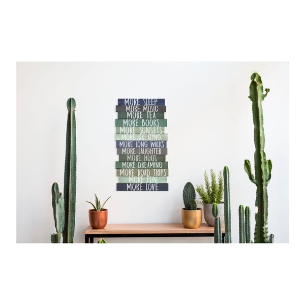 Semn 30x50 cm I Want More – Really Nice Things-image-1