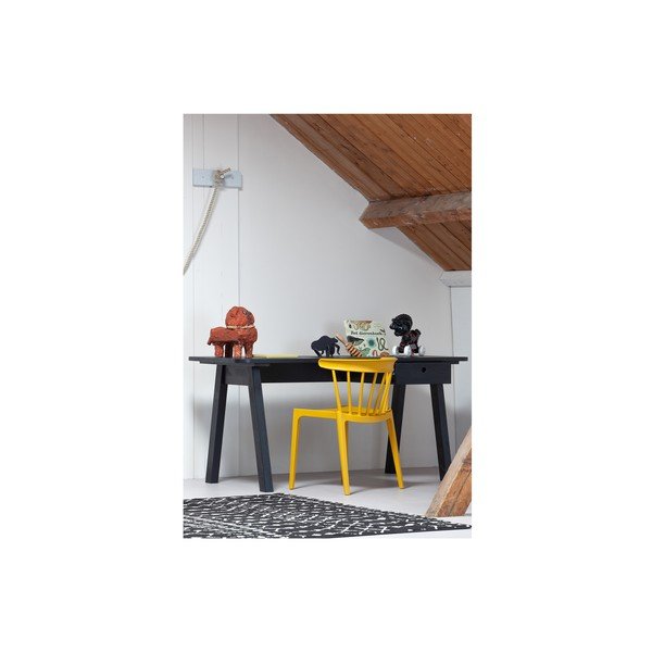 Scaun adecvat pentru interior și exterior WOOOD Bliss, galben-image-2