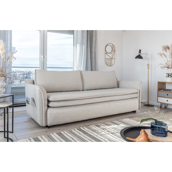 Canapea extensibilă Miuform Charming Charlie, bej-image-4