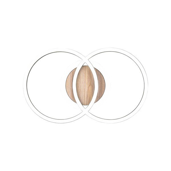 Plafonieră neagră-maro LED cu intensitate reglabilă 28x46 cm Giro – Reality-image-3