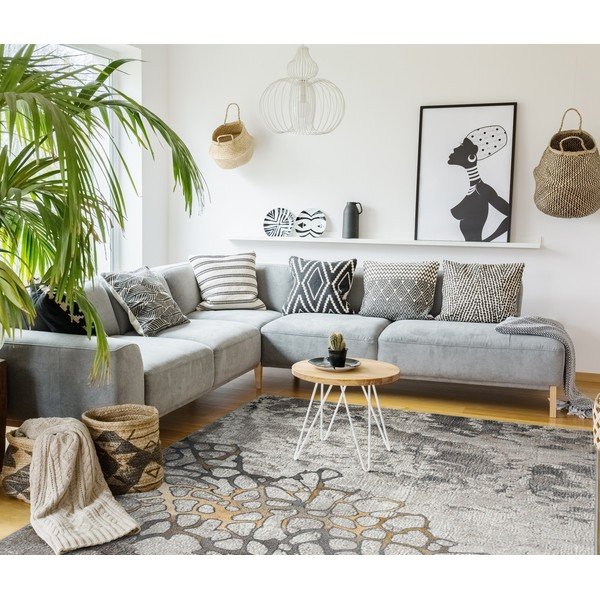 Covor gri/taupe 200x280 cm Folgen – FD-image-1