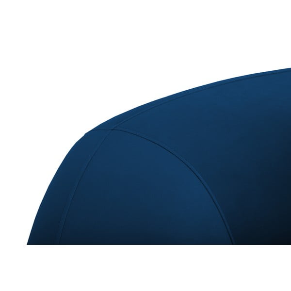 Canapea albastră cu tapițerie din catifea 197 cm Santi – Interieurs 86-image-4