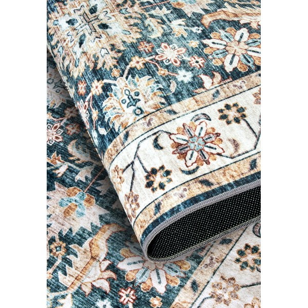 Covor albastru 160x230 cm Saveh Blue Cream – Elle Decoration-image-3