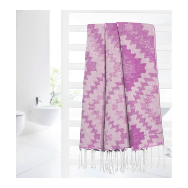 Prosop hammam Vive Purple, 95x180 cm-image-4