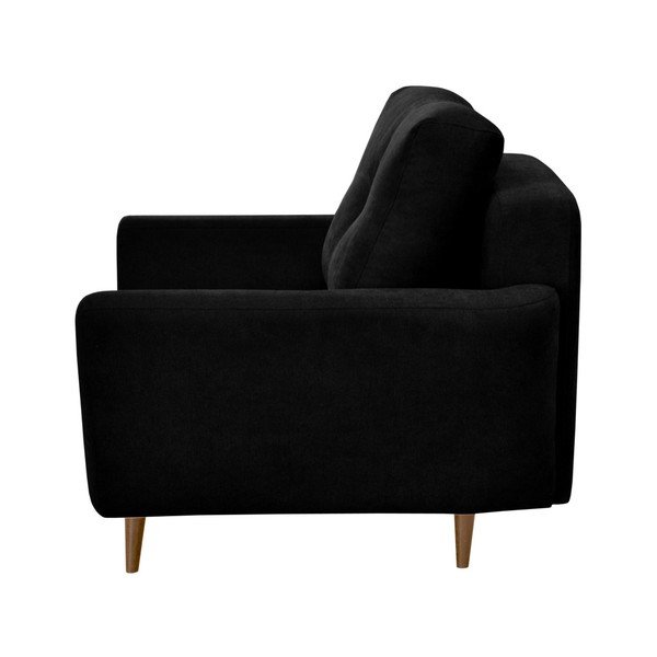 Fotoliu Mazzini Sofas Flower, negru-image-2