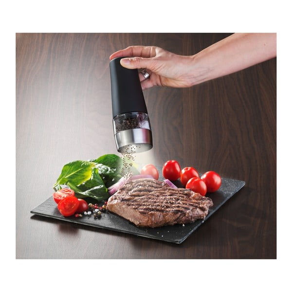 Râșniță dublă pentru sare și piper Wenko Mill, negru-image-1