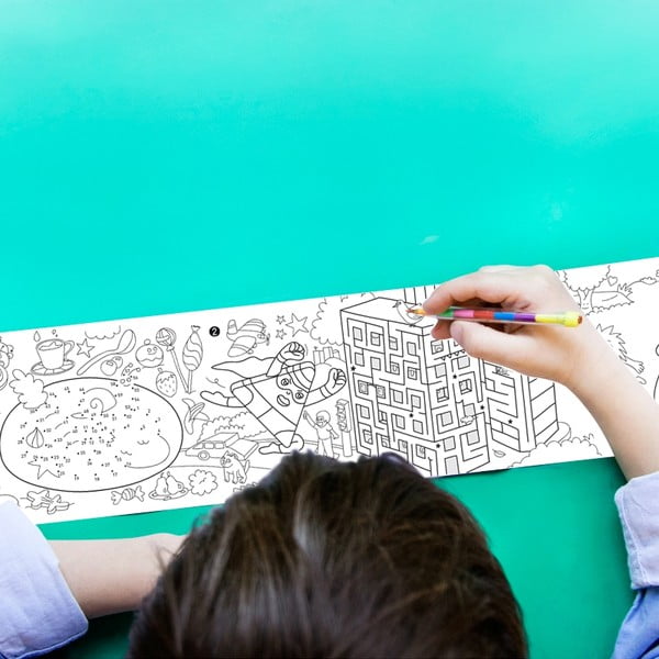 Planșă de colorat de buzunar Pocket Fantastic-image-2