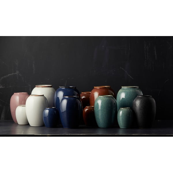 Vază albă din gresie (înălțime 20 cm) Gastro  – Bitz-image-2