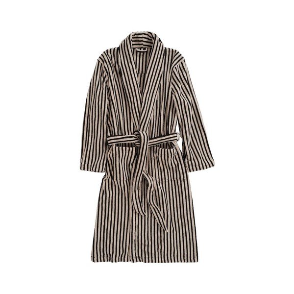 Halat negru/bej L din bumbac Dixie – Jotex